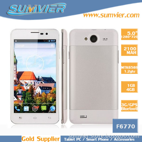 5inch Quad Core Android Phone with Mtk6582 16g ROM 13MP Camera